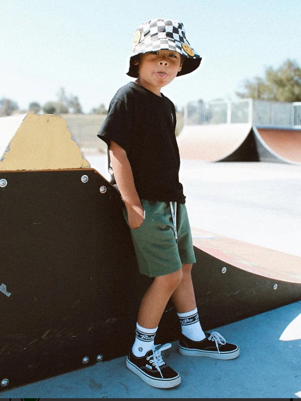 Little Trouble Everyday Shorts Green